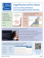 Survivors of Sexual Violence Community Legal Education Materials