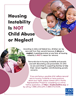 Supporting and Preserving Families—Housing Instability Is Not Child Abuse or Neglect!